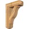 Ekena Millwork Funston Craftsman Rough Sawn Bracket w/ Offset Brace, Western Red Cedar, 8"W x 26"D x 34"H BKT0806X26X34FST04RWR - alternate 1